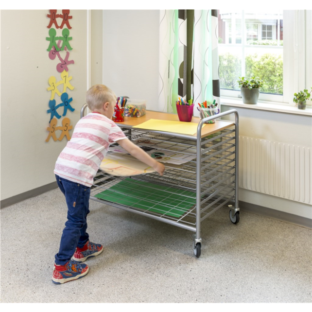 Droogtrolley verkrijgbaar in 3 modellen 955 × 600 × 845 mm – Droogrek