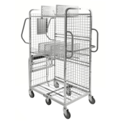 Order Picking Etagewagen Magazijnwagen Rolcontainer 2 planken verzinkt  1300x625x1710mm Order Picking Etagewagen Magazijnwagen Rolcontainer 2 planken verzinkt  1300x625x1710mm