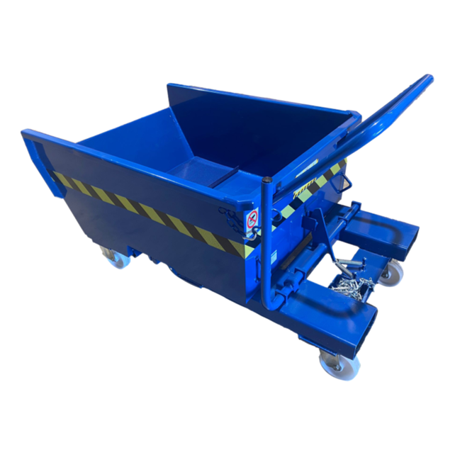 Chip Container 300L Tipper Container LT-model for forklift