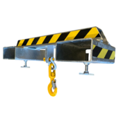 Lifting beam with load hook 3000 kg for forklift
