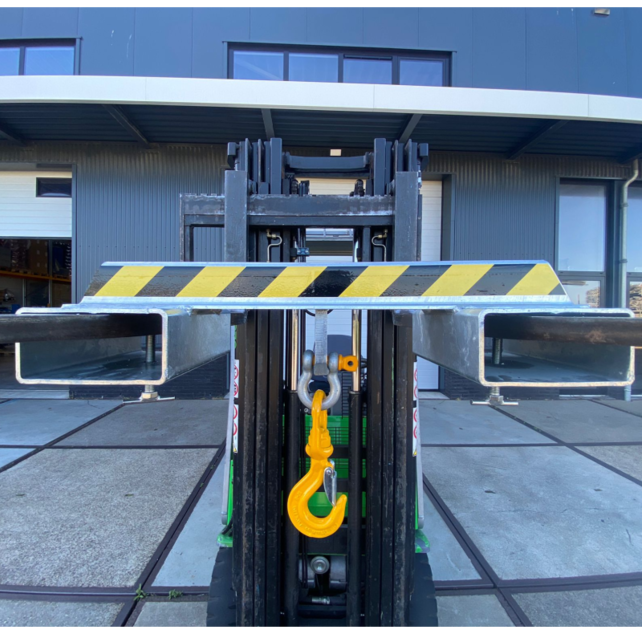 Lasttraverse mit drehbarer Lasthaken 3000 kg für Gabelstapler