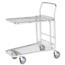 SalesBridges Shopping cart Warehouse trolley 86x53x101cm Trolley with shelf