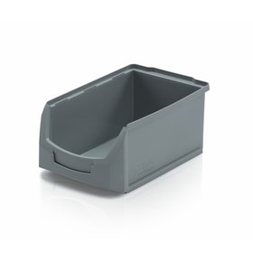 Bac à bec en plastique pour magasin PP C  35x21x15cm Gris
