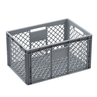 Bac de Rangement en Plastique Perforé 60x40x32 cm Eurobox