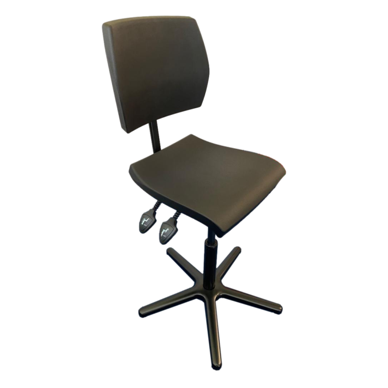 thema Sympton heel Ergonomische Werkstoel Elegant verstelbaar in diepte en hoogte 360°