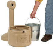 Stumpfsäulen-Standaschenbecher, Sicherheitsaschenbecher, Zigarettenstummelhalter