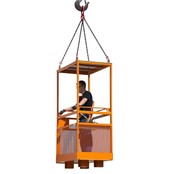 Werkkooi voor kraan 800x1200x2305mm veiligheidskooi DIN EN 14502-1