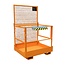 Bauer Zugangssicherheitsarbeitsbühne 1100x1210x1895mm für Gabelstapler 300kg klappbar TÜV