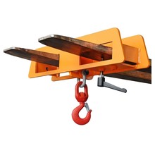 Lifting beam with load hook 7500 kg for forklift   7,5 Ton