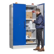 EN Lithium Batterie Sicherheitsschrank 2 Türen 120×207 cm – 90 Minuten