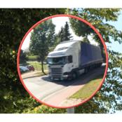 Traffic Mirror acrylic 60x80 cm, outdoor and indoor