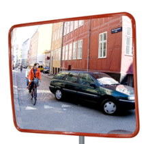 Traffic Mirror acrylic 60x80 cm, outdoor and indoor