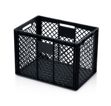 EURO crate perforated 60x40x42 rec. black