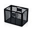 SalesBridges EURO crate perforated 60x40x42 rec. black