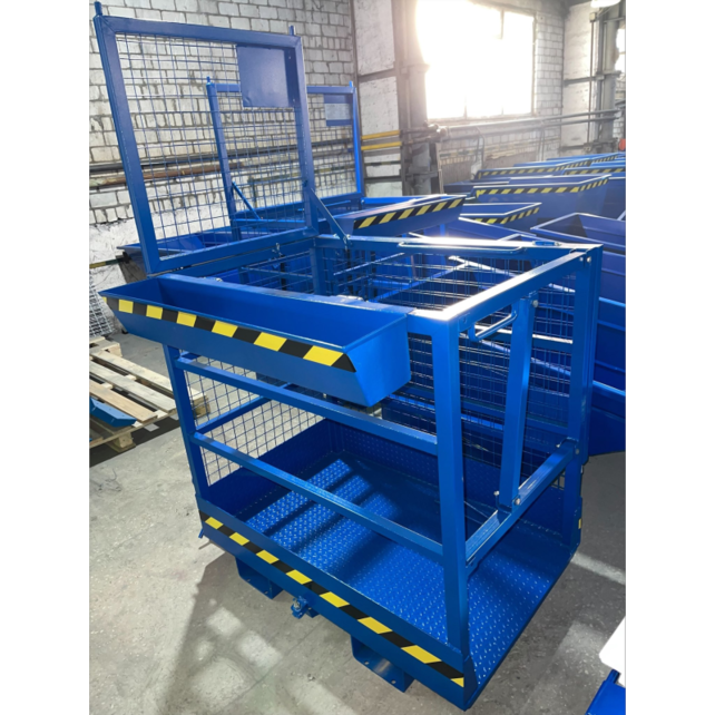 Arbeitskorb 1200x800x1950mm für Gabelstapler – 350 kg CE