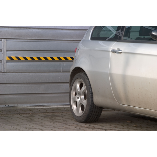 Rand bescherming Clip-On PU Schuim Geel/Zwart Type D