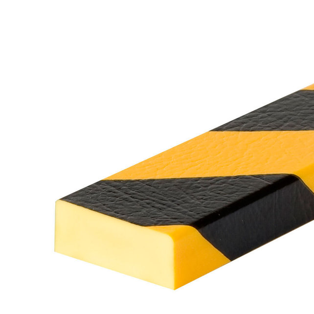 Edge protection Clip-On PU Foam Yellow/Black Corner protection Type D