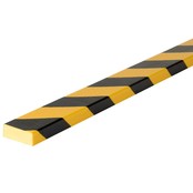 Rand bescherming Clip-On PU Schuim Geel/Zwart Type D