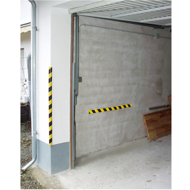 Protection des bords Clipser Mousse PU Jaune/Noir Protection des coins Type C Protection des bords Clipser Mousse PU Jaune/Noir Protection des coins Type C