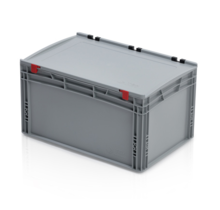 Eurobox Universal 60x40x33.5 cm with lid closed handle Euro container KTL box