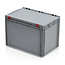 SalesBridges EURO crate 60x40x43,5 with lid closed handle