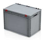 EURO crate 60x40x43,5 with lid