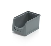 Storage bin Plastic B PP 23x15x12.5cm  Grey Storage bin Plastic B PP 23x15x12.5cm  Grey