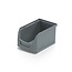 SalesBridges Storage bin Plastic B PP 23x15x12.5cm  Grey