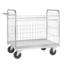 Kongamek Pakkettrolley met Gaaswanden 1390 × 650 × 1025 mm – Winkelwagen Magazijnwagen