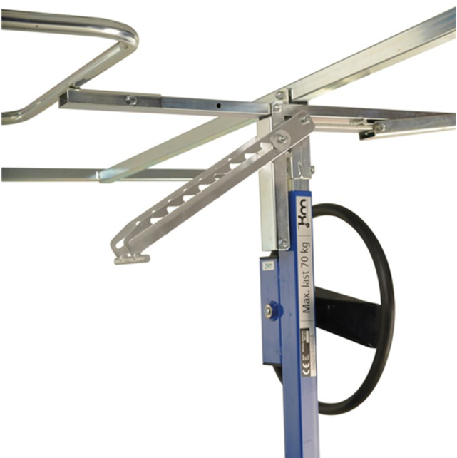Platenlift Gipsplatenlift voor Schuin of Horizontaal Plafond 1790–3000 mm - 70kg
