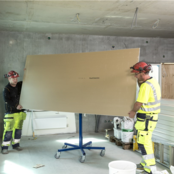 Platenlift Gipsplatenlift voor Schuin of Horizontaal Plafond 1790–3000 mm - 70kg
