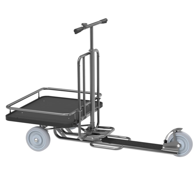 Trotinette avec plateau pour entrepôt et lieu de travail Trotinette avec plateau pour entrepôt et lieu de travail