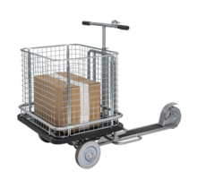 2 wheels Scooter with tray for Warehouse and Workplace