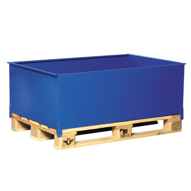 Containment Retention Container of Steel on Europallet for 2  Drums 2x 200L