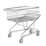 Kongamek Grote Winkelwagen Transportwagen verzinkt L 1070 x B 680 x H 1050 mm nestbar 300kg