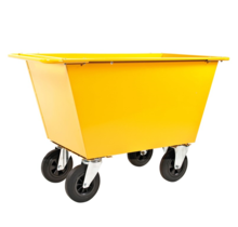 Container on wheels 400L for construction material or waste