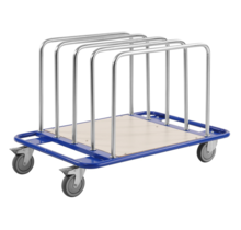 Plattenwagen Light 100 × 70 cm mit 5 Trennbügeln – 150 kg