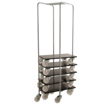 Chariot porte Dolly de 60x40 cm - 10 pieces