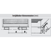 Zugangssicherheits-Arbeitsplattform 1040 x 1305 x 2355 mm für Gabelstapler 300MII TÜV Zweiwege-Pickup
