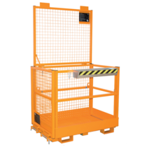 Zugangssicherheits-Arbeitsplattform 1040 x 1305 x 2355 mm für Gabelstapler 300MII TÜV Zweiwege-Pickup