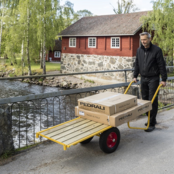 Plattformwagen 2330 × 615 × 775 mm für schwere Anwendungen – 400 kg Tragfähigkeit