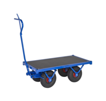 Industrial Hand Pull Trolley 950 x 545 x 396mm Platform Trolley