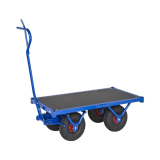 Industrieller Handziehwagen 950 × 545 × 396 mm – Plattformwagen 600 kg