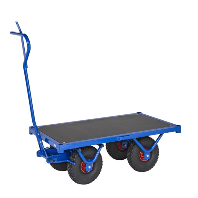 Industrial Hand Pull Trolley 1200 x 690 x 397 mm Platform Trolley