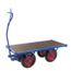 Salesbridges Chariot industriel à traction manuelle 1500 x 700 x 460 mm Chariot à plate-forme