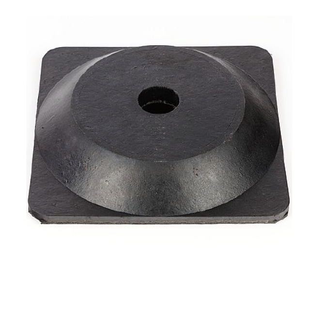 Kettingpalen van polyethyleen 6 Stuks 10m ketting hoogte 860 mm Ø40 mm Zwart/Geel