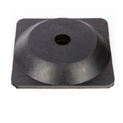 Kettingpalen von polyethyleen 6 Stuks 10m ketting Höhe 860 mm Ø40 mm rot/weiß