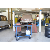 Table trolley with push handle 1200 × 680 × 934 mm – Table trolley