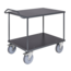 Salesbridges Table trolley ERGOnomic 1110 x 700 x 965 mm with push handle shelf table