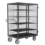 Kongamek Diebstahlsicherer Rollcontainer mit Schiebebügel 1332 × 821 × 1765 mm, Tragkraft 500 kg